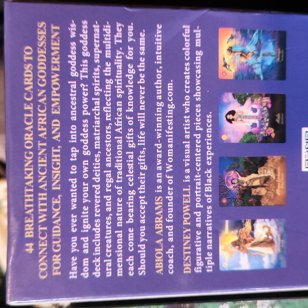 NEW AFRICAN GODDESS RISING Oracle ✨️ 44 Cards with brief details - Picture 7 of 7